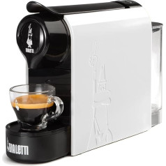 Bialetti Gioia Super Compact Espresso kafijas automāts alumīnija kapsulām, 500 ml konteiners, 1200 W, balts