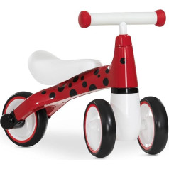 hauck Baby Ride-On 1st Ride Trīs riteņriteņi ar līdzsvara velosipēdu no 1 gada līdz 20 kg, 3 EVA riteņi, ergonomisks, ar aizsardzību pret sasvēršanos, stūres trieciena ierobežotājs, bērnu transportlīdzeklis lietošanai telpās un ārpus tel