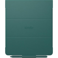 Jauns Amazon Kindle Scribe Leather Folio vāciņš ar magnētisko stiprinājumu, glīts aizsargvāciņš - augu bāzes vāciņš