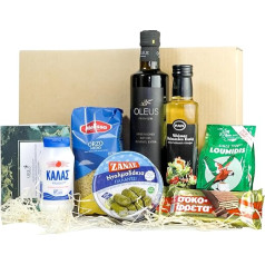 Delight Box OREA-Feinkost.de Olīveļļas dāvanu kaste, dāvanu grozs + apsveikuma karte