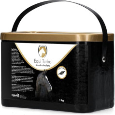 Excellent Equi Turbo Muskelstimulans - 1 kg - Ergänzungsfuttermittel - Pferde - Kultivierte Algen - Muskelwachstum - Leistungssteigerung