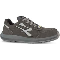 U-Power RU20144 U-Power Drošības apavi Aeroplane S3 SRC ESD Grey Red Up, pelēki, pelēki