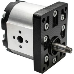 Presko Hydraulikpumpe Zahnradpumpe - Landwirtschaft Bauwesen Industrie - 50 cm³/Umdrehung Gruppe 3 - Maximale Dauerbetriebsgeschwindigkeit 1500 U/min - Bis zu 210 bar