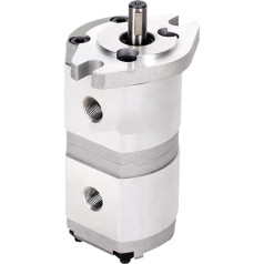 Hidrauliskais zobratu sūknis HGP-11A kleine Doppel-Dual-Hydraulikölpumpe Tandem-Zahnradpumpe(HGP-11A-F5-3R)