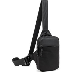 Krūtīs somu vīrieši Sievietes Sling krūtīs Crossbody Bag plecu soma regulējams plecu soma Anti-theft ūdensnecaurlaidīgs plecu soma vīriešiem āra sporta pārgājieni riteņbraukšana
