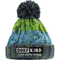 tshirtladen Bērnu Dorfkind Bobble cepure Saidījumi cepure Cepure Adīta cepure Smieklīga cepure ar stieni