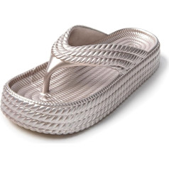 JOMIX Sieviešu Flip Flops Vasaras Toe Separator Platforma Vieglas Flip Flops Slaidi Pludmales čības