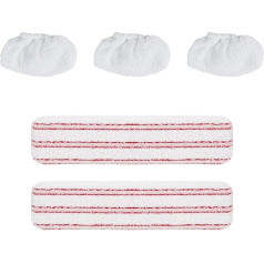 Polti PAEU0324 Salvetes un drāniņas Eco Pro3.0 un Classic tvaika tīrītājiem, baltas krāsas