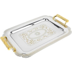 Galds, ziemeļvalstu Dekor-Tablett für Ottomane, Vintage-Tablett, Vorspeisen-Gericht, ziemeļu Serviertablett, Couchtisch, Dekoration, Hotel, mit Tablett, westliches Geschirr, Teller,