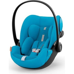 CYBEX Gold Cloud G i-Size Plus bērnu autokrēsliņš ar ieliktni jaundzimušajam, no dzimšanas līdz aptuveni 24 mēnešiem, bērniem no 40 cm līdz 87 cm, maks. 13 kg, pludmales zilais