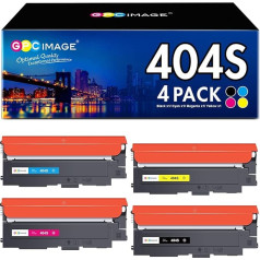 CLT-P404C Tonerkartusche Kompatibel für Samsung CLT-K404S C404S Y404S M404S Toner für Xpress SL C480W C480FW C430W C480FN C480 C430 C48X C43X Series (Schwarz Cyan Gelb Magenta, 4 gab.)