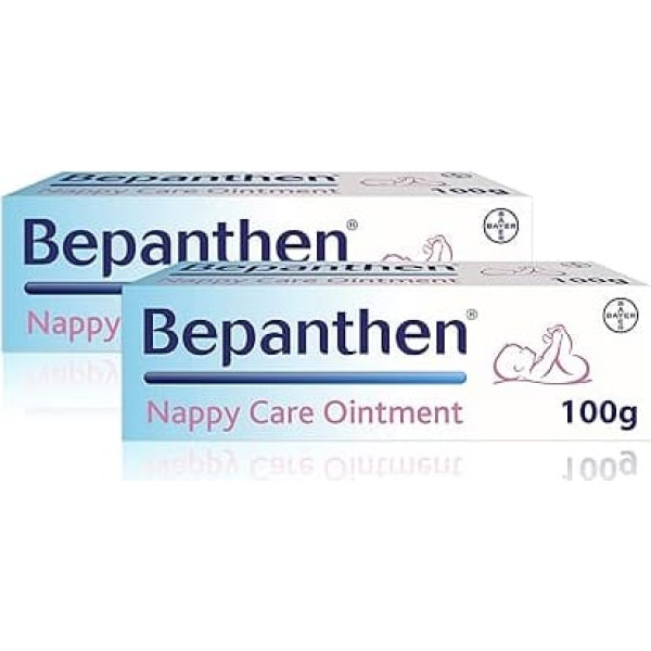 Bepanthen autiņbiksīšu kopšanas ziede 200g (2 x 100g)