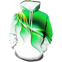 3D Hoodie Hoodie ar Pocket Vīriešu Sievietēm Krāsains apdruka Rudens Garām Piedurknēm Savelkamās Auklas Pulovers Hoodie Sporta Kapuce Apģērbs 3D Hoodie Džemperis ar garām piedurknēm ar aukliņu