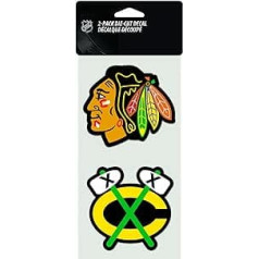 NHL 2-Piece Die-Cut Stickers, 4 by 8-Inch