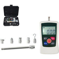 Digitālais spēka mērītājs Push and Pull Tester Dinamometrs Spiediens LCD Augstas precizitātes vilces mērinstrumenti ar 4 mērvienībām N/kg/Lb/Oz-500N