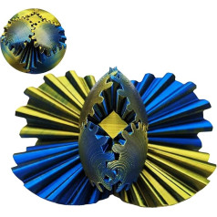 Gear bumba - 8 cm Gear bumba Fidget, Gear bumba 3D, Gear bumba, Rubika kubs Gear bumba, Gear Spin Ball Fidget rotaļlieta, rotējoša rotaļlieta ar stresa kauliņu, sensorā rotaļlieta cilvēkiem ar autismu