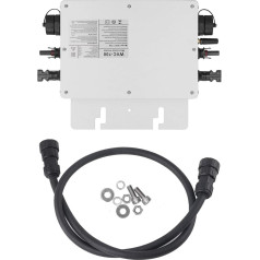 700 W mikro invertors, 700 W invertors Saules mikro invertors, IP65 ūdensizturīgs WiFi vadība, automātiska identifikācija Maiņstrāvas izejas 120 V/230 V 700 W mikro invertors Saules tīkla invertors