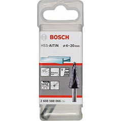 Bosch 2608588066 4/6/8/8/10/12/14/14/16/18/20 mm HSS-AlTiN pakāpju urbji