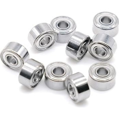 10 Stück 693ZZ Lager 3 * 8 * 4 mm ABEC-7 Miniaturmotor 693 ZZ Kugellager 619/3ZZ R-830ZZ Motoren Fans 693Z 693Z 693