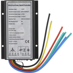 Ģeneratoru kontrolieris, 12 / 24 V 400 / 800 W Vējš 500 / 1000 W Enerģijas hibrīda uzlādes ģeneratora regulators Vēja saules hibrīda uzlādes kontrolieris Vēja saules hibrīda kontrolieris Vēja saules hibrīda kontrolieris