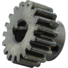 Kegelrad aus Karbonstahl 1.5M18T 12 mm Breite 5 mm/6 mm/6 mm/6.35 mm/8 mm/10 mm/12 mm Bohrung 18 Zähne Modul 1.5 Motor Metall Zahnrad Top Schraube (Größe: 10 mm, Farbe: 18 Zähne)