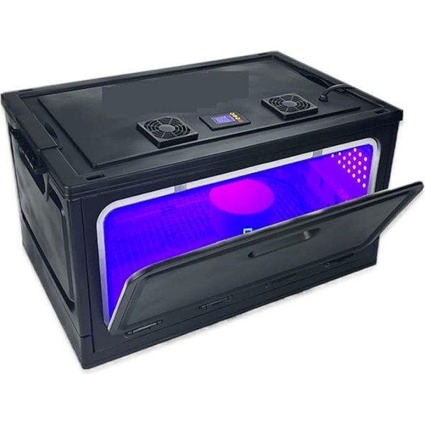 UV-Härtungslicht 3D Drucker Box Led UV GEL Härtungslampe UV-Licht Kleber Härtung Öl Harz Maschine Glas Tinte Farbe Siebdruck Telefon 365nm 395 mit sofortiger Aushärtung (Izmērs : Tips, Krāsa : 395nm)