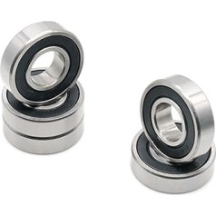 4PCS 173110 2RS 17x31x10 Mm Fahrrad rumbas rumba 17 * 31 * 10 Mm 173110RS MR173110 Fahrrad Tretlager Lager