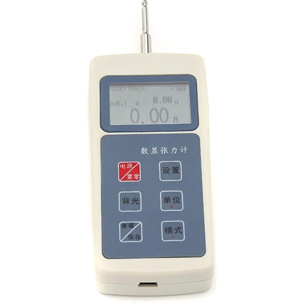 OUTFYT HZS-1 Präzisionsspannmesser Digitalanzeige Tragbare Zugkraftanzeige Spannungsmesser Analog Dynamometer Messinstrumente,PräZise Und Effiziente Kraftmessung