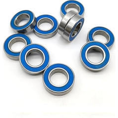 10 Stück MR104-2RS Lager 4 x 10 x 4 mm Miniaturlager MR104RS blau abgedichtetes Lager