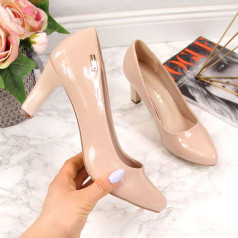 Stiletto pumpji lakotas W SK39J nude / 37