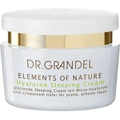 Dr. Grandel Elements of Nature Unisex nakts krēms ar hialuronu miega krēms White One Size