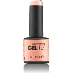 Salon System Gellux Peach Perfect Gel Nail Polish 8ml Mini