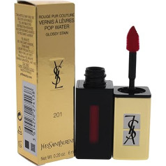 Yves Saint Laurent Rouge Pur Couture Pop Water Glossy Stain 201-Dewy Red 6 ml