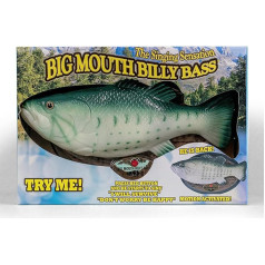 Big Mouth Billy Bass - Der singende & tanzende Fisch ca 28 cm (Don't Worry be Happy & I'll Survive)