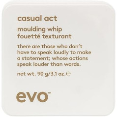 EVO Casual Act Moulding Whip Styling Paste for All Hair Types Improves Hair Texture 90g