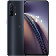 OnePlus Nord CE 5G 8GB RAM 128GB SIM bez SIM kartes viedtālrunis ar trīskāršu kameru un divām SIM kartēm - kokogles tinte