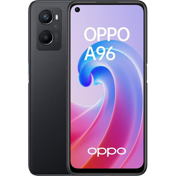 Oppo A96, divvietīgs, 128 GB, 8 GB RAM, zvaigžņoti melns