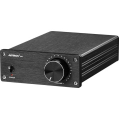 AIYIMA A07 TPA3255 Stereo audio mini pastiprinātājs 300 W x 2 HiFi integrētais digitālais audio pastiprinātājs 2.0 kanālu D klases pastiprinātājs skaļruņiem mājas kinoteātrim ar 32 V 5 A jaudu