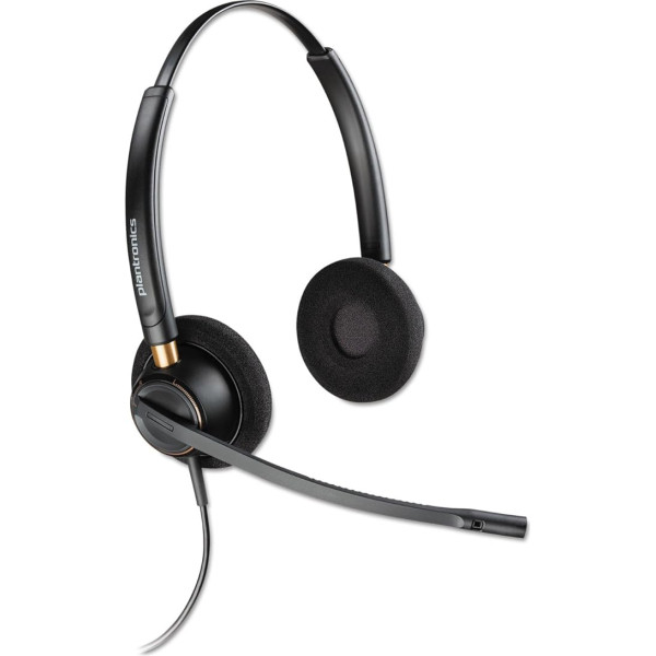 Plantronics HW520 Binaural QD Kopfhörer Schwarz