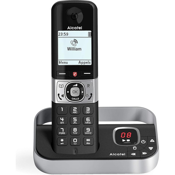 Alcatel Dect F890 Voice Fr Black Scallblock