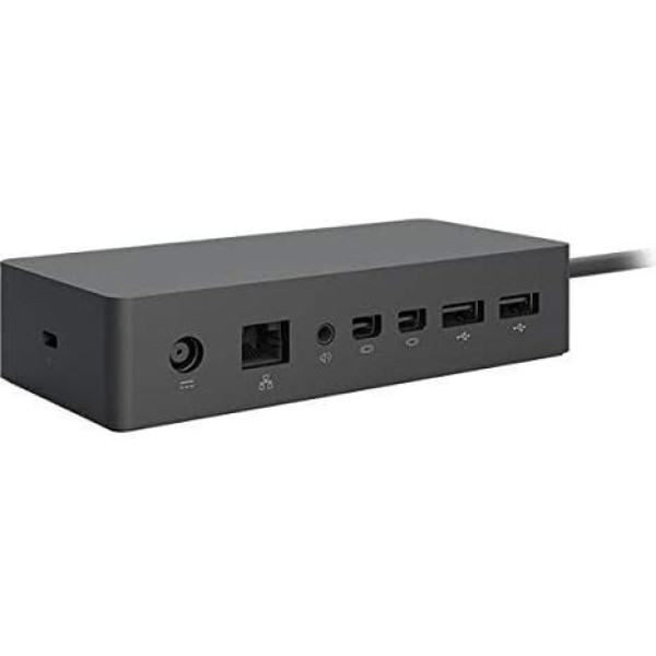 Microsoft 1661 Dock Station für Mobiltelefone - (Microsoft Surface Cover, planšetdators, Microsoft Surface Pro 3, Surface Pro 4-Oberflächenbuch, Schwarz) (Melns) (Latvija)