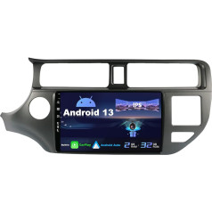 SXAUTO Android 13 IPS auto radio piemērots Kia K3 Rio (2011-2015) - iebūvēts CarPlay / Android Car - atpakaļgaitas kamera - 2G + 32G - DAB Fast Boot WiFi DSP - 2 DIN 9 collas