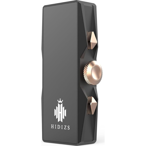 HIDIZS S8 Pro Robin austiņu pastiprinātājs Pārnēsājams HiFi sabalansēts Dongle DAC iPod Android datoram ar Windows/Mac OS/iOS/iPad OS/Harmony OS sistēmu, melns