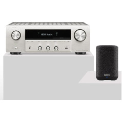 Denon DRA-800H Stereo tīkla uztvērējs un Denon Home 150 Multiroom skaļrunis ar iebūvētu HEOS un Alexa