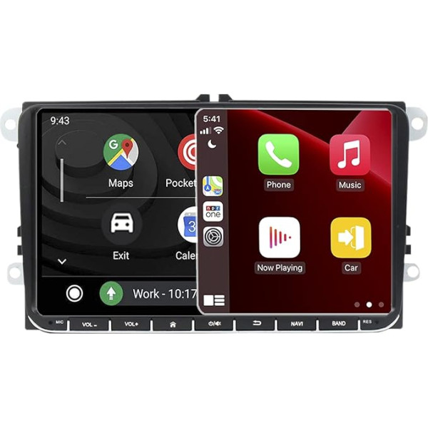 SCUMAXCON 9 collu 8-core Advanced DSP Wireless CarPlay Android auto radio Android13 2+32 GB IPS 4G LTE/5G WiFi GPS OPS RVC Bluetooth USB priekš VW Golf 5 6 Passat B6 B7 Polo Caddy