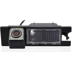 8 LED nakts redzamības nakts redzamības HD atpakaļgaitas kamera Opel Vectra C/Astra H/Corsa D/Zafira B/Tigra Meriva A/Insignia/Opel Insignia Tourer/Opel Vauxhall Signum/Fiat Grande Punto/Fiat aizmugures kameras nomaiņa