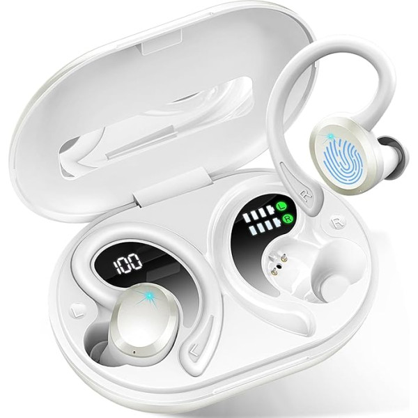 Rulefiss Bluetooth austiņas, bezvadu Bluetooth 5.3 In-Ear austiņas, bezvadu austiņas