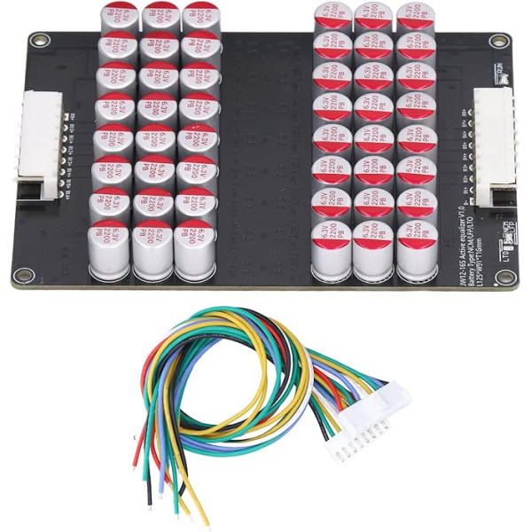 Litija akumulatoru balansēšanas padome 12-16S PCB Universālais aktīvā ekvalaizera modulis 1.8V-4.5V strāvas sprieguma balansētājs LTO LPO LFP LFP