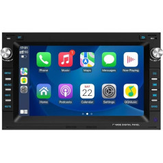 2G + 64GB 7 collu Android 13 GPS navigācijas auto radio + kamera VW Golf 4 MK4 Polo