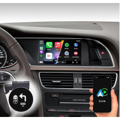 DYNAVIN Android auto radio ar satelītnavigāciju Audi A4 A5 Q5 S4 S5 ar MMI 3G / 3G+ radio, 7 collu radio ar bezvadu Carplay un Android Car, Head-up displejs, ietver DAB+: D9-DMI3G Ultra Flex